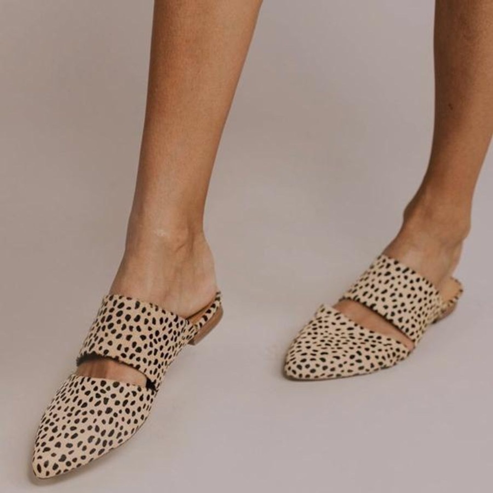 Leopard print loafers